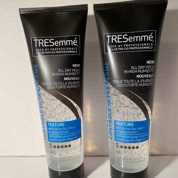 ( 2 ) TRESEMME Tres Ultra Firm Control  All Day Hold  Hair Gel  255ml Each - Picture 1 of 2